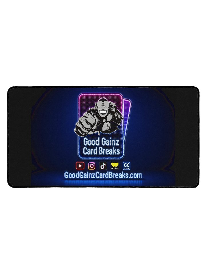 2026 Good Gainz Dark Mode Logo - Break Mat product image (1)
