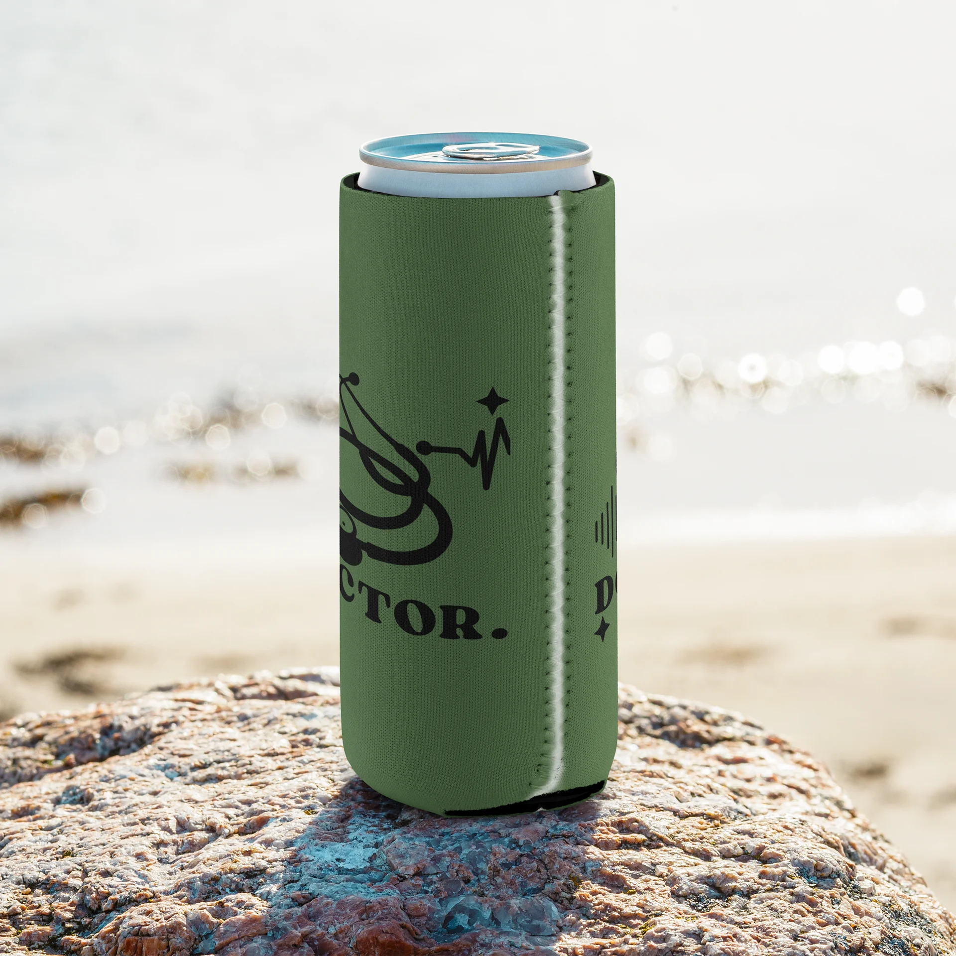 Fern Green Color Can Cooler - Fall Aesthetic product image (8)