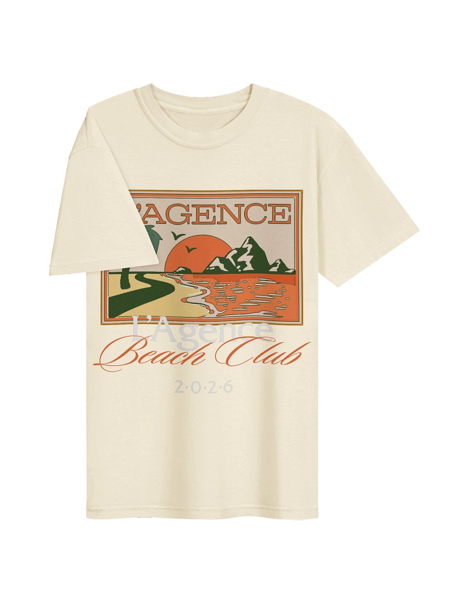 L'Agence Beach Club T-Shirt - Ivory 2026 product image (3)