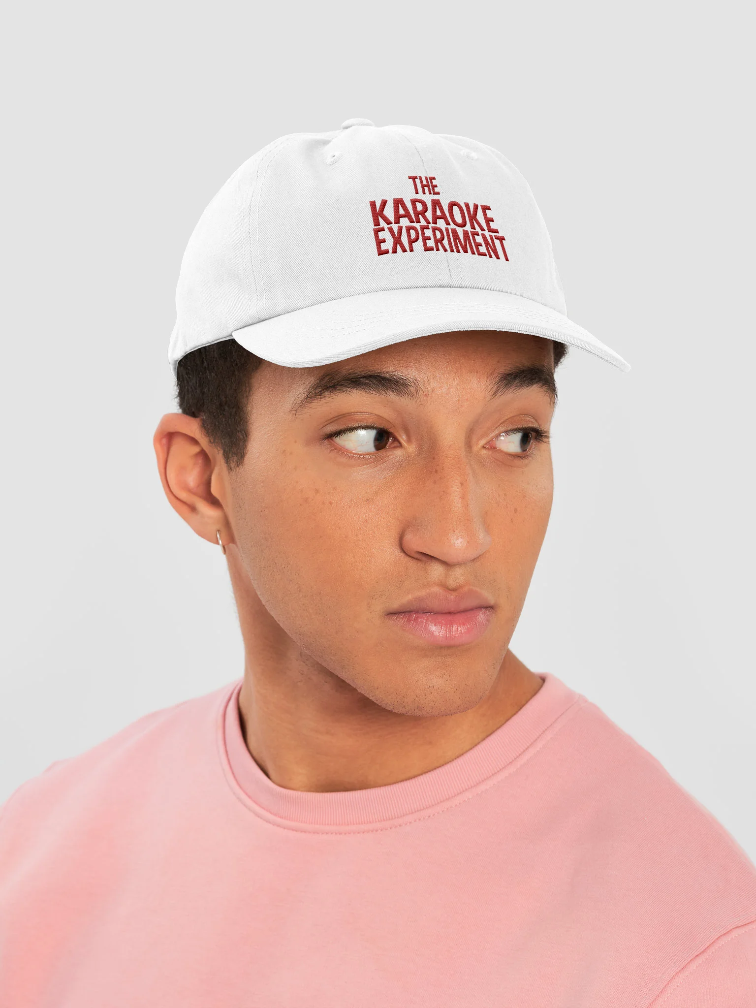 Karaoke Experiment Embroidered Cap product image (9)