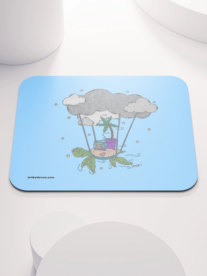 Flying Turtle Mousepad product image (1)