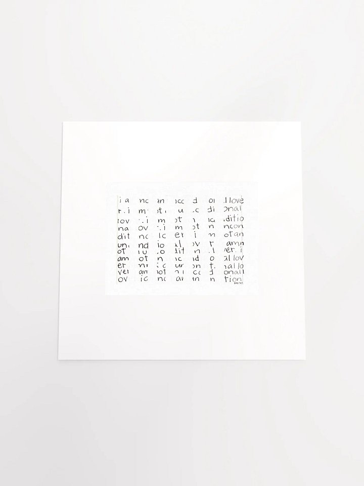 unconditional lover panel card print product image (2)