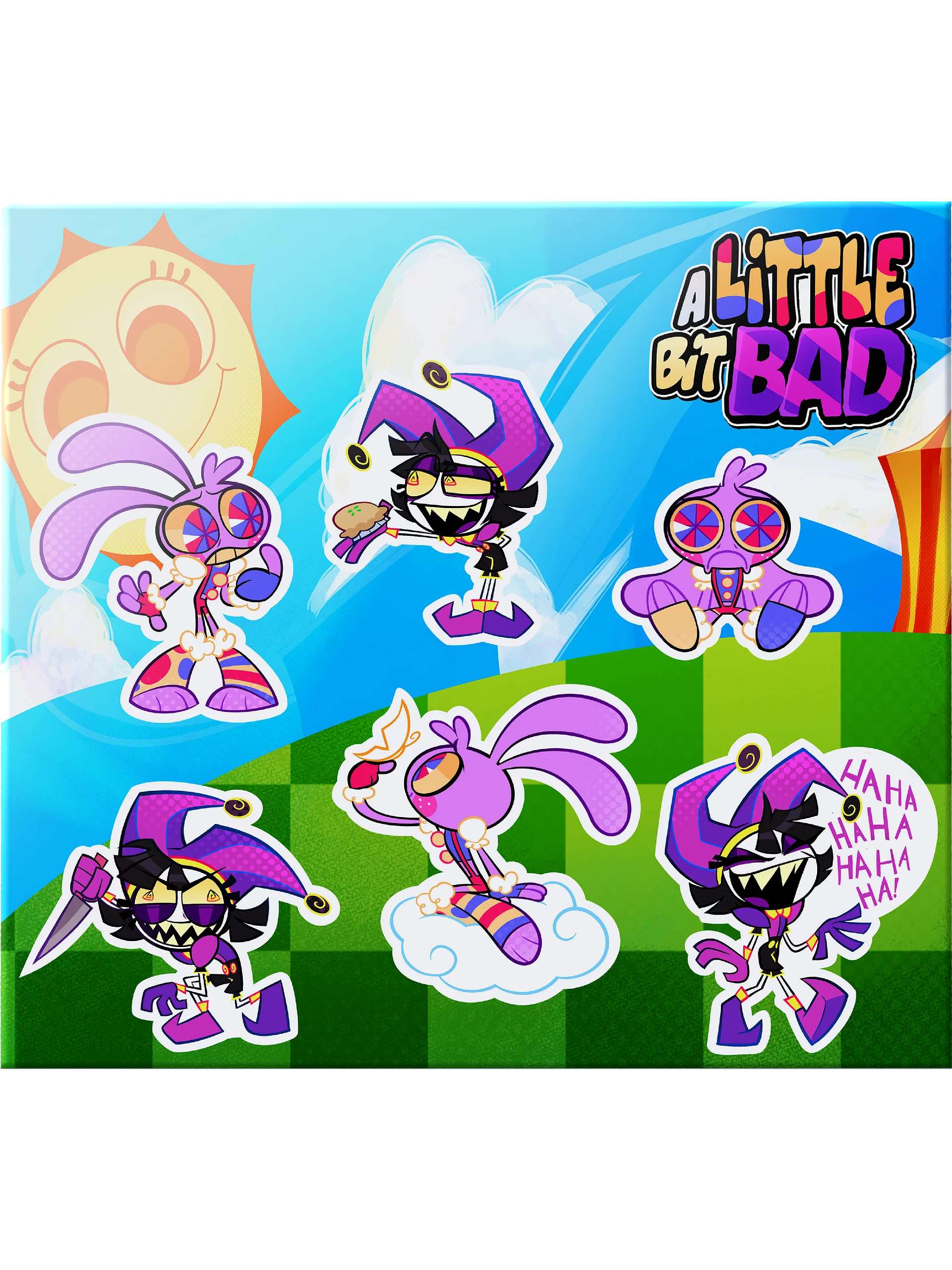 Little Bit Bad Sticker Sheet product image (2)