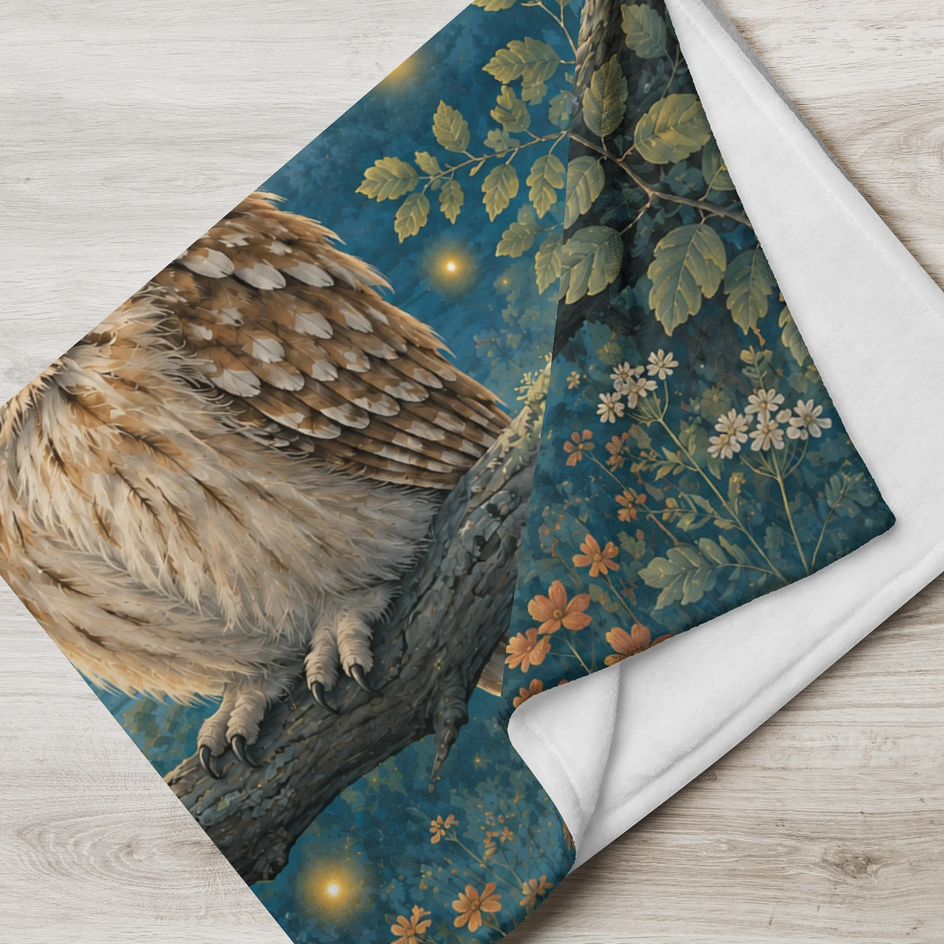 Twilight Wonder | Whimsical Owl Blanket product image (3)