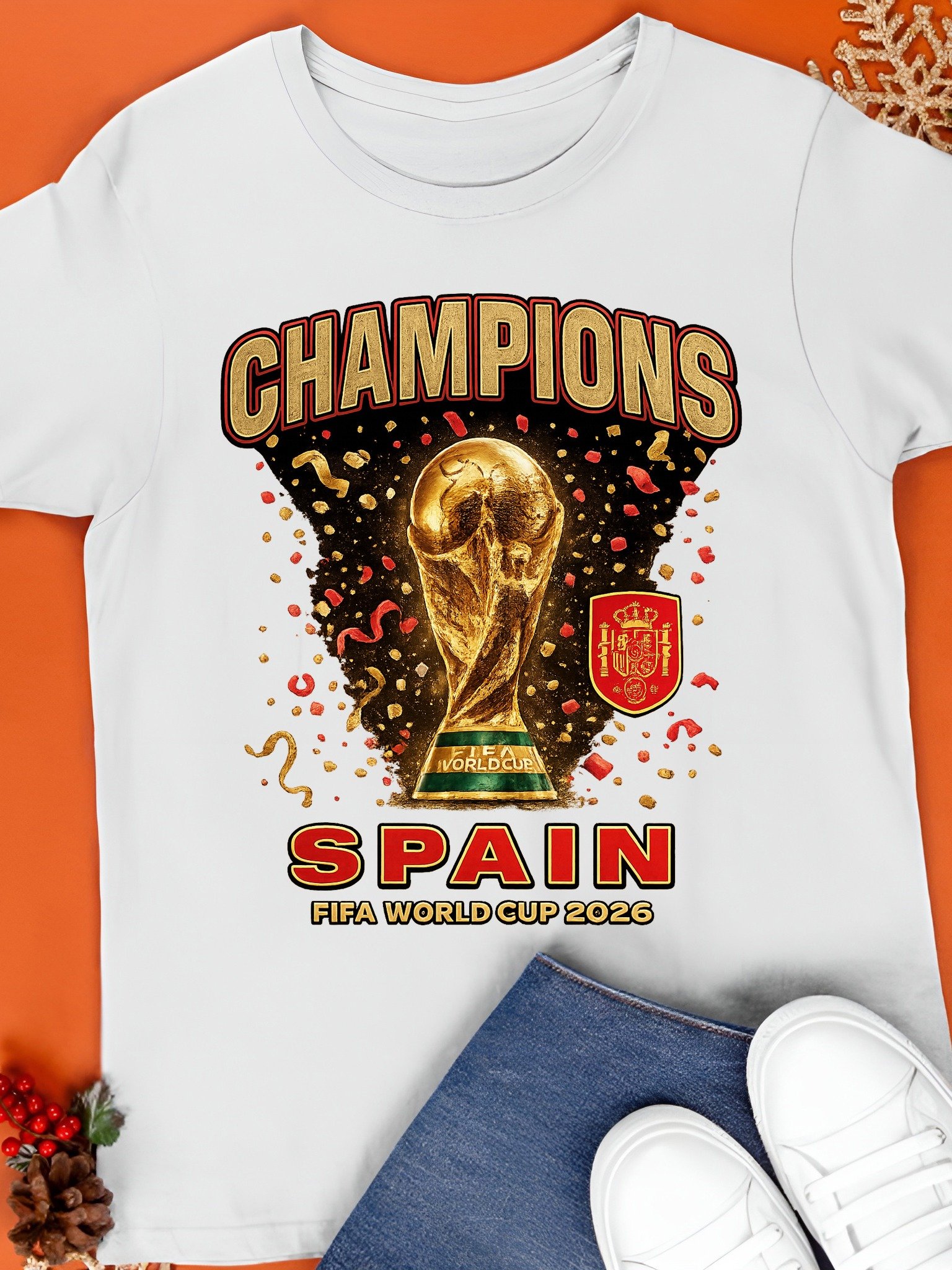 Spain World Cup Champions Shirt product image (1)