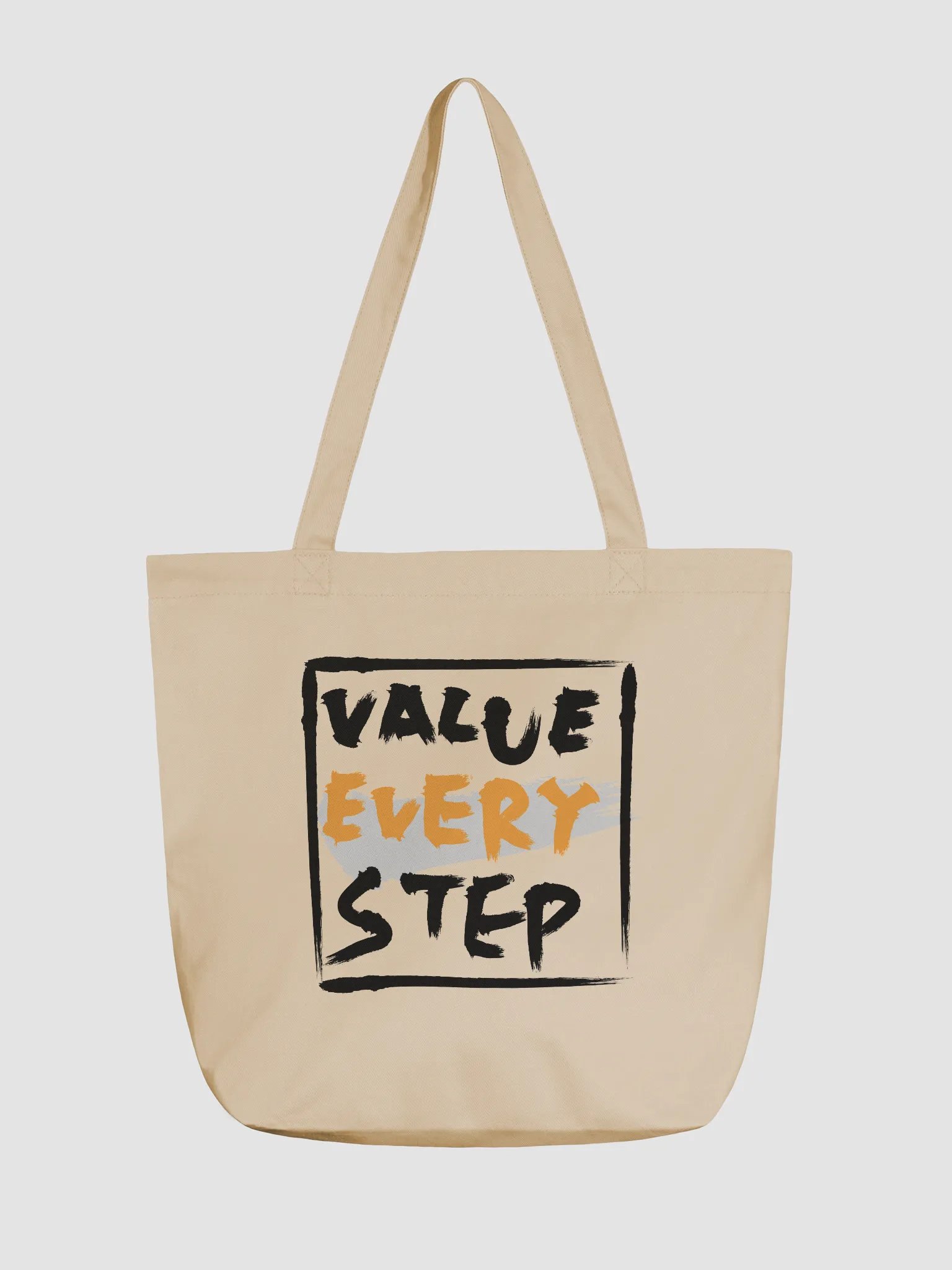 Value Every Step Organic Tote Bag product image (1)