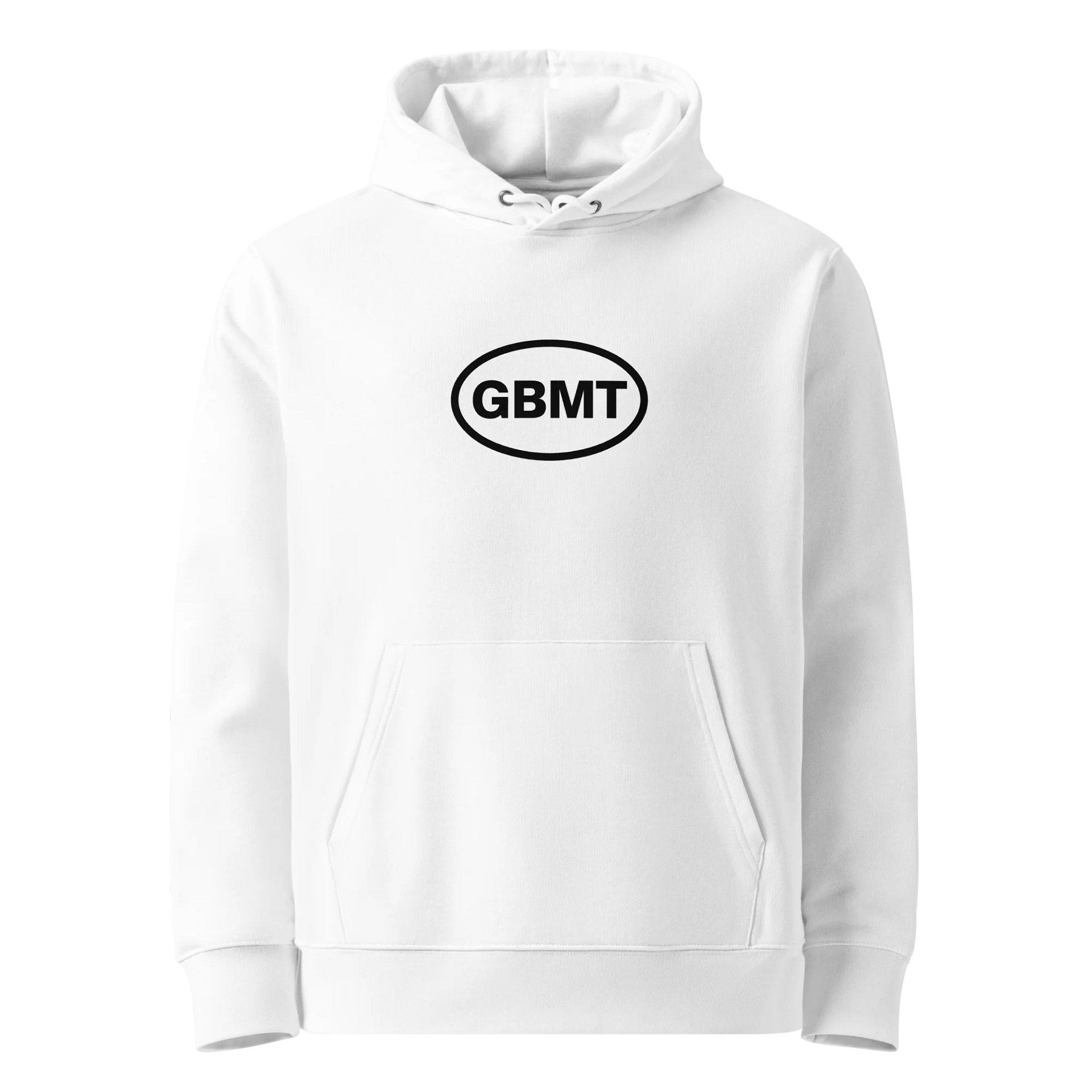 #GBMT Classic Logo Hoodie (White Edition) product image (1)
