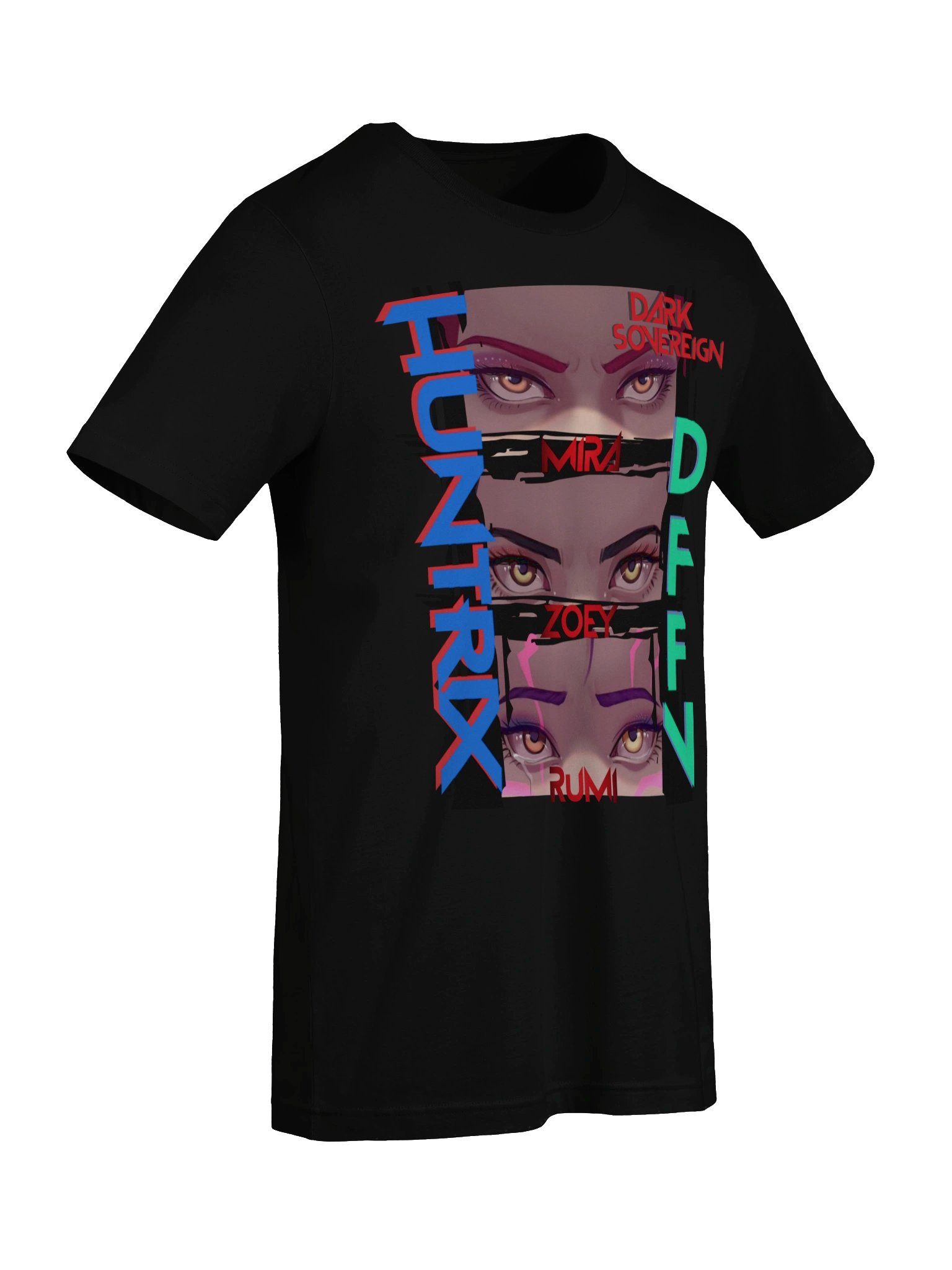 dark sovereign huntrix stare down mode tee product image (69)