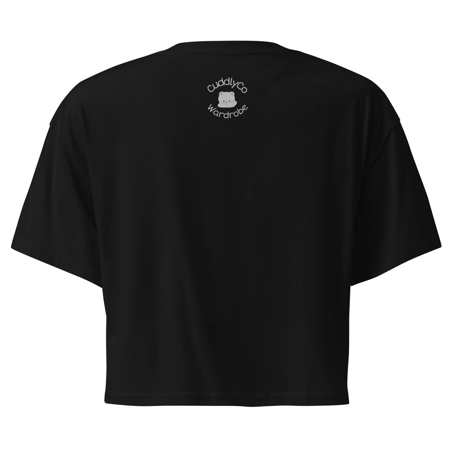 Sigma University Crop Top (White Text) product image (17)