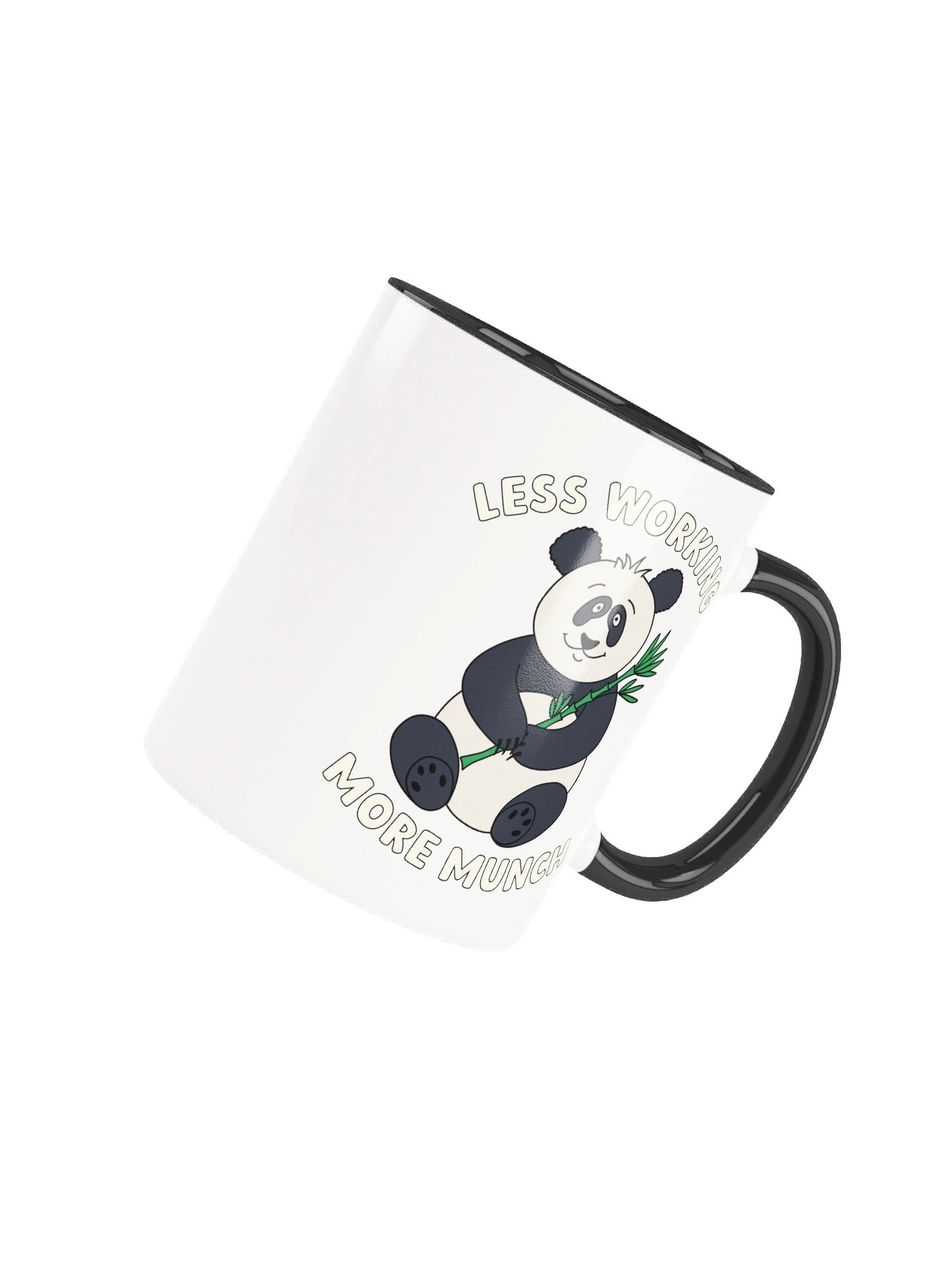 Less Working More Munch Panda Mug product image (4)