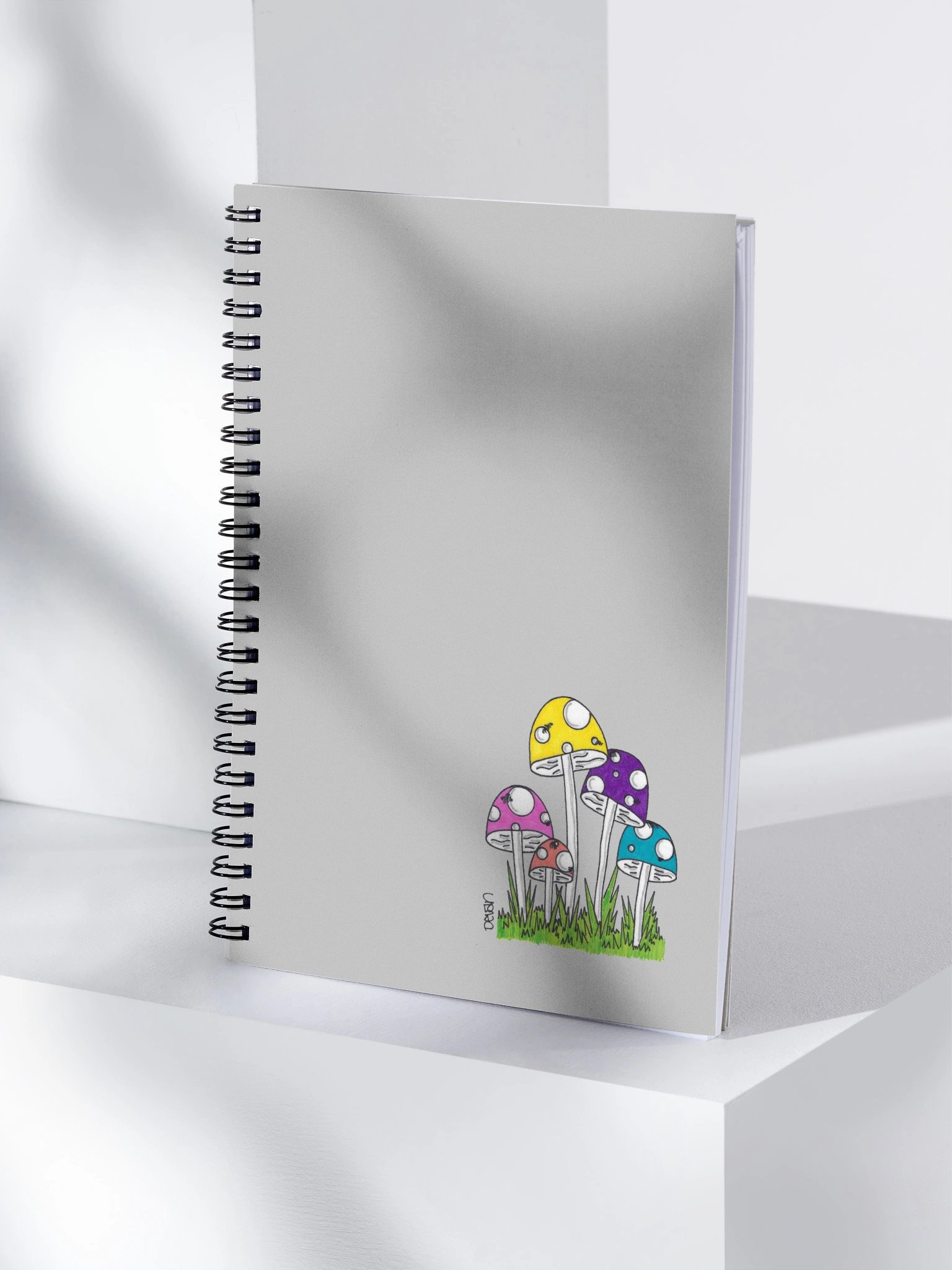 Rainbow Mushrooms Notebook product image (4)