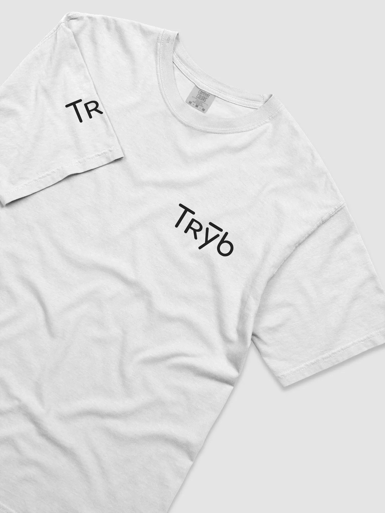 Trȳb Tee Basic Wht product image (3)
