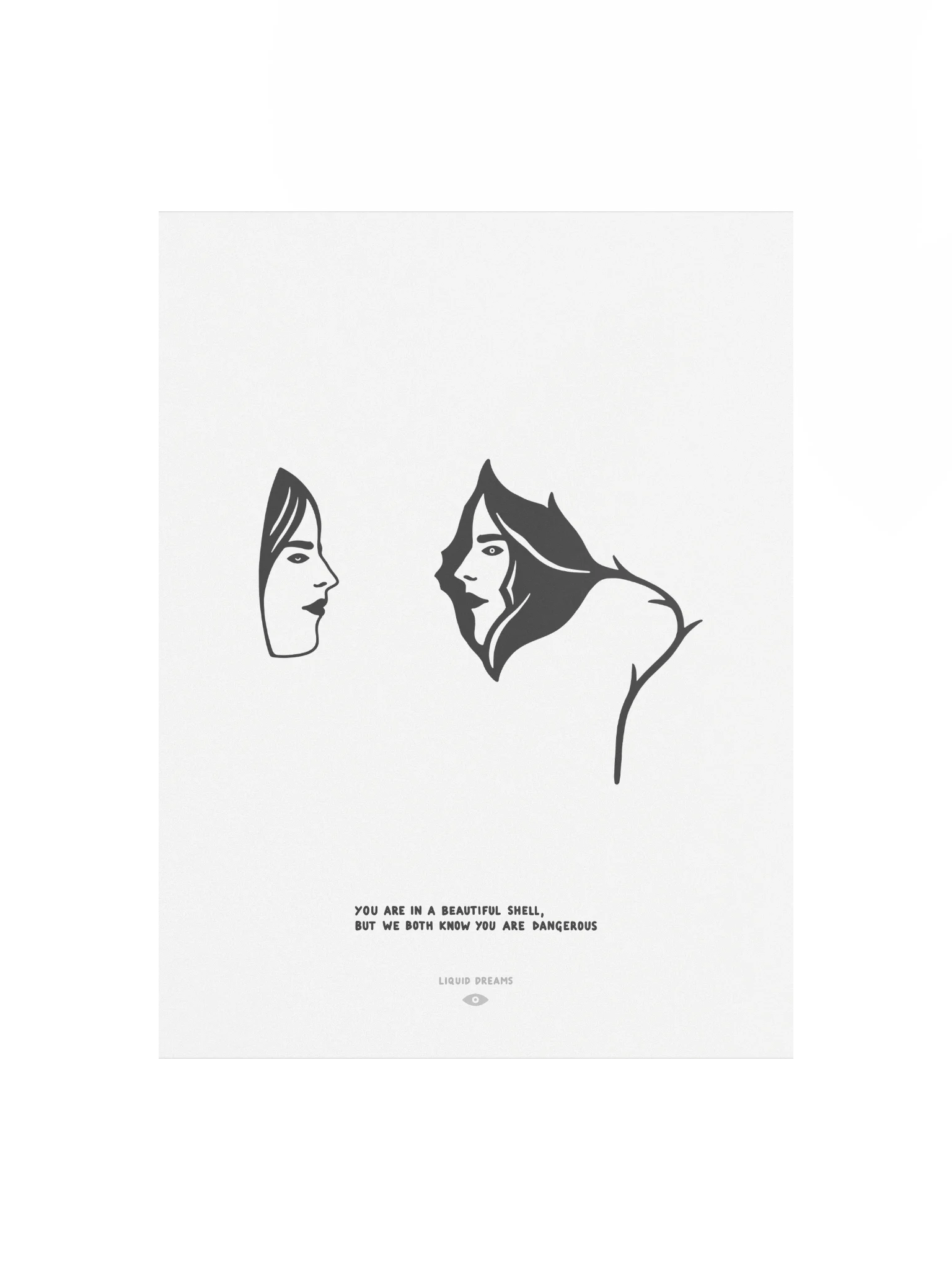 you are beautiful art print product image (1)