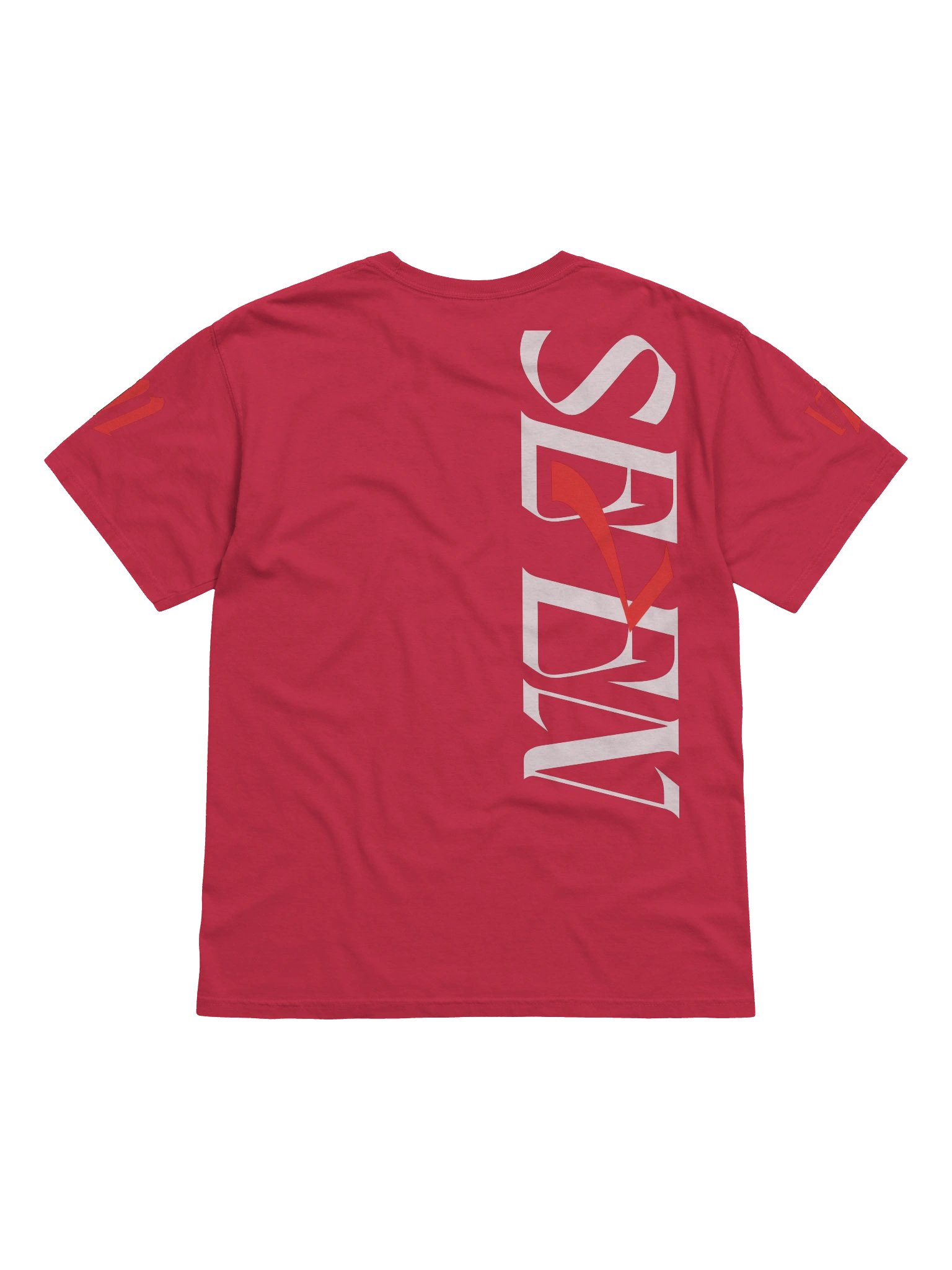 VII Logo Red Heavyweight T-Shirt product image (4)