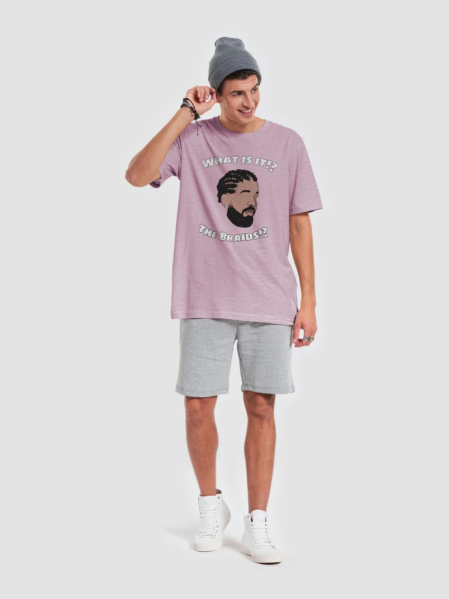 Is it the Braids? Printed T product image (46)