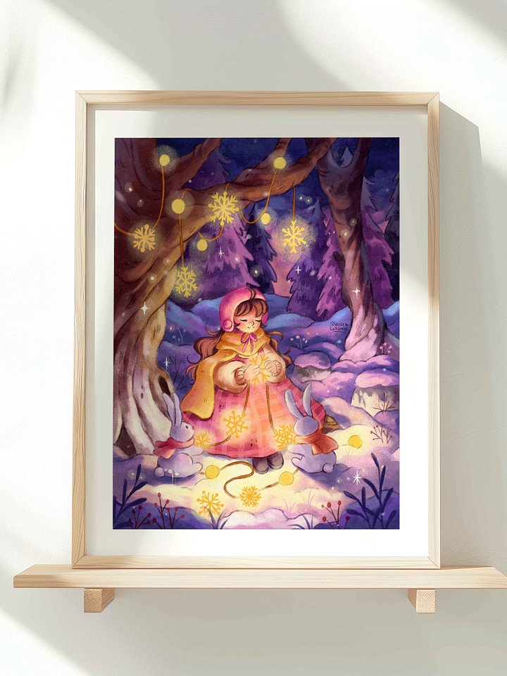The Magical Snowflakes - Print (two size) product image (2)