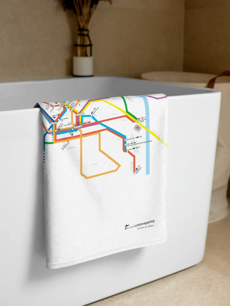 #UBAHN Basel Strandtuch product image (5)