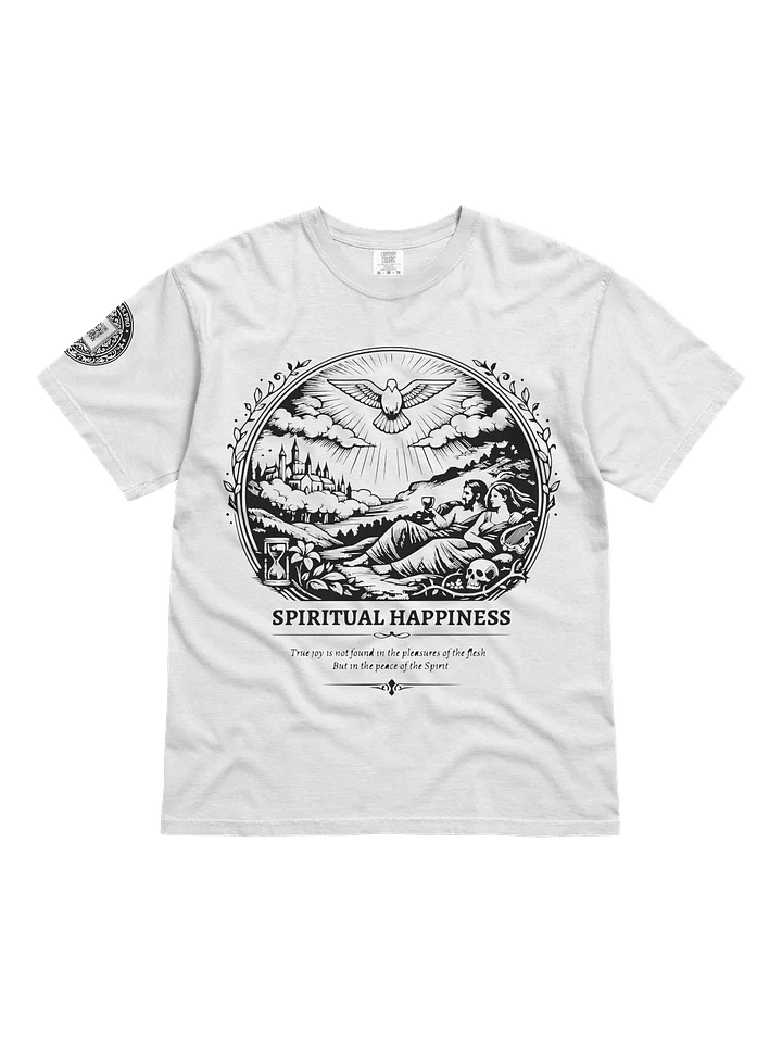 Spiritual Happiness (Black on White/Color) product image (2)