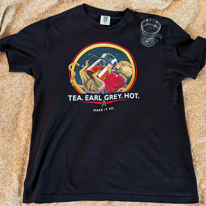 Picard Marmoset Lean Back T-Shirt product image (1)