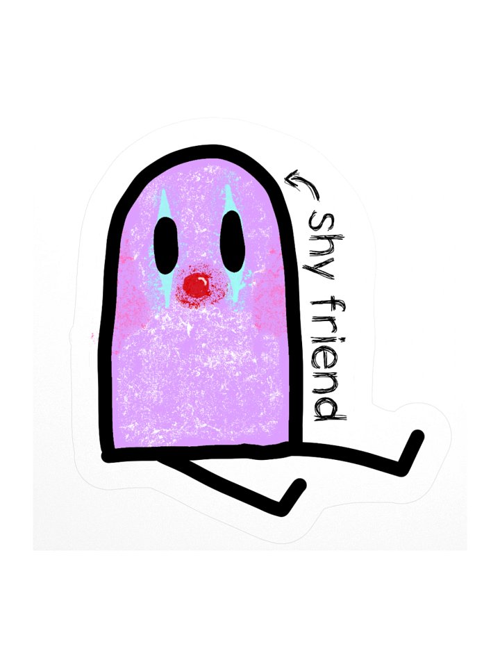 SHY FRiEND clown sticker product image (2)