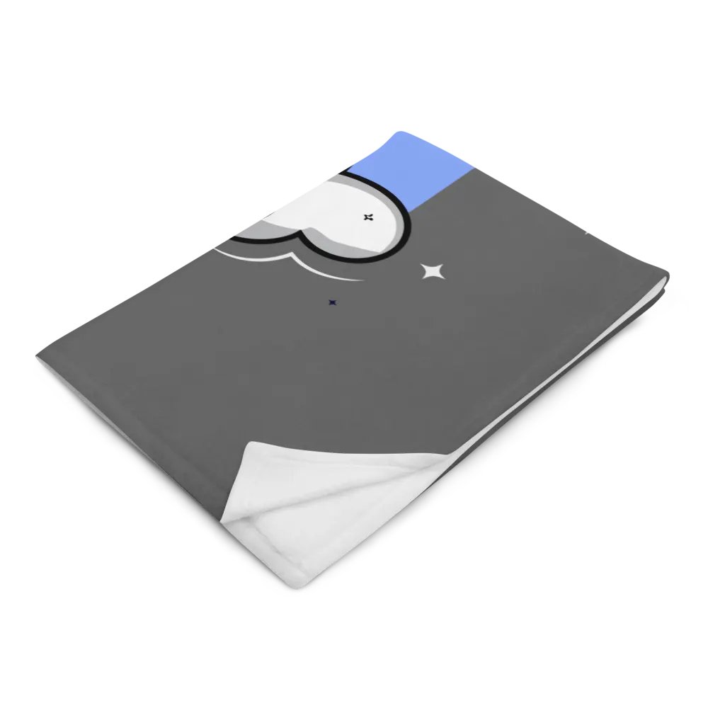 Cloudy Night Grey Throw product image (2)