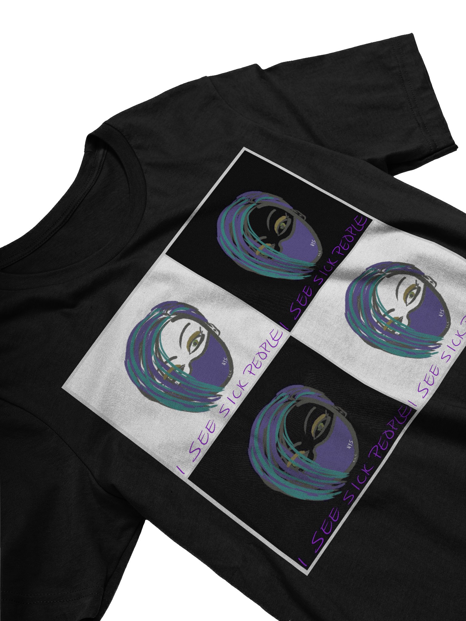 I See Sick People (Warhol version) tee product image (3)
