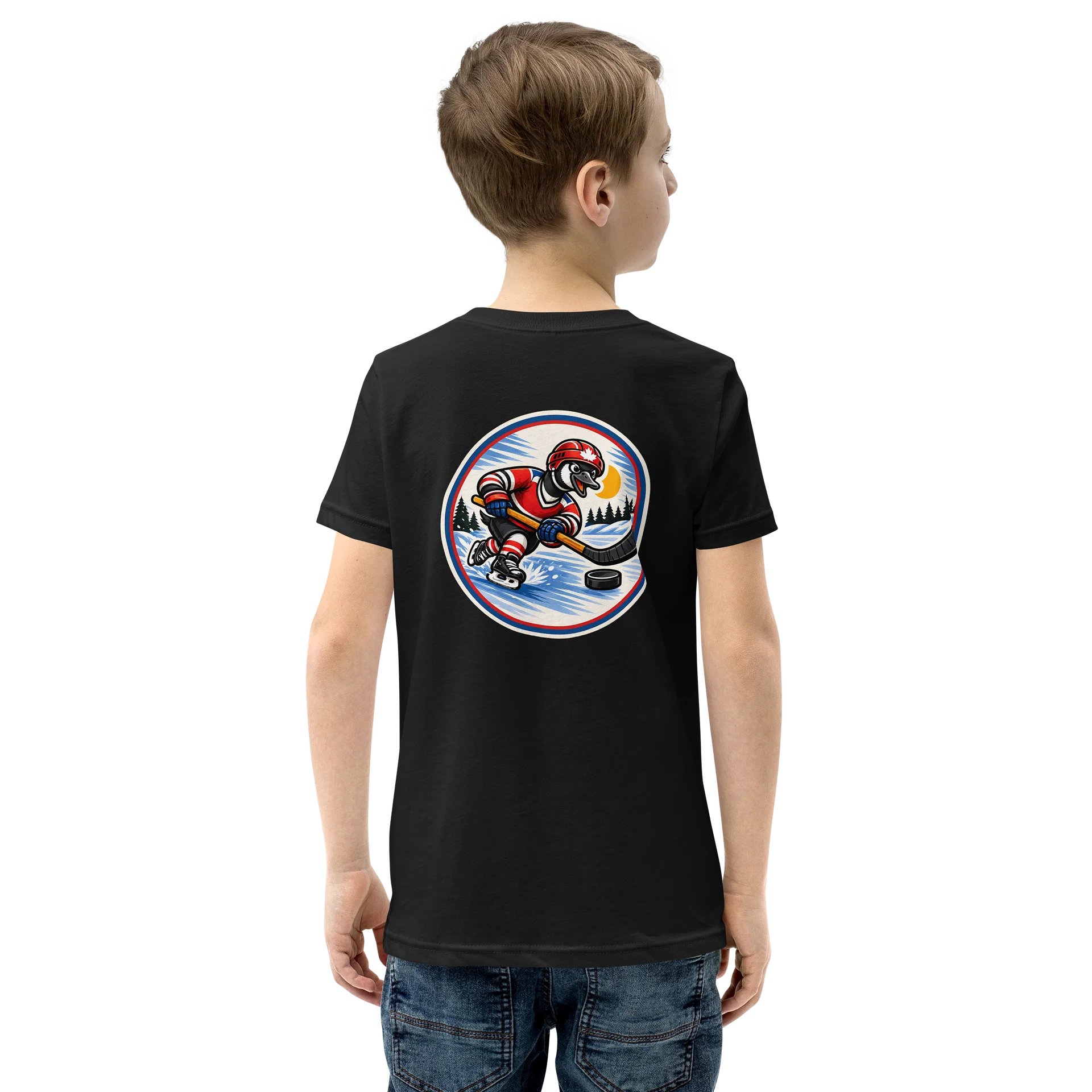 Canada Goose Hockey T-Shirt for Kids | The Wild Games product image (2)