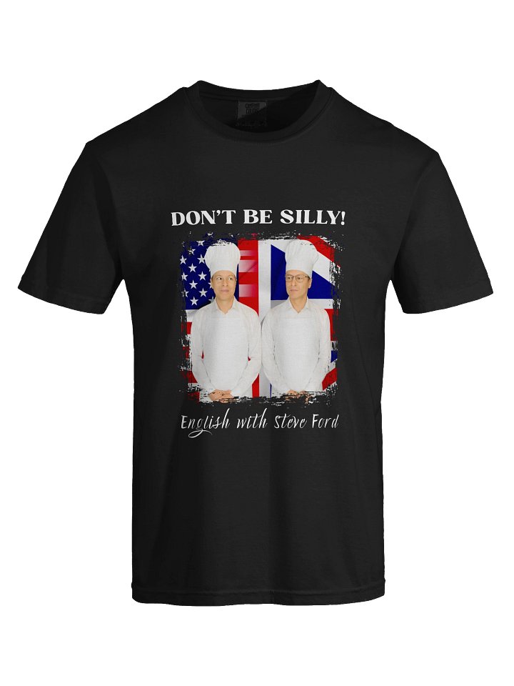 Don't Be Silly! Unisex Cook T‑Shirt  product image (1)