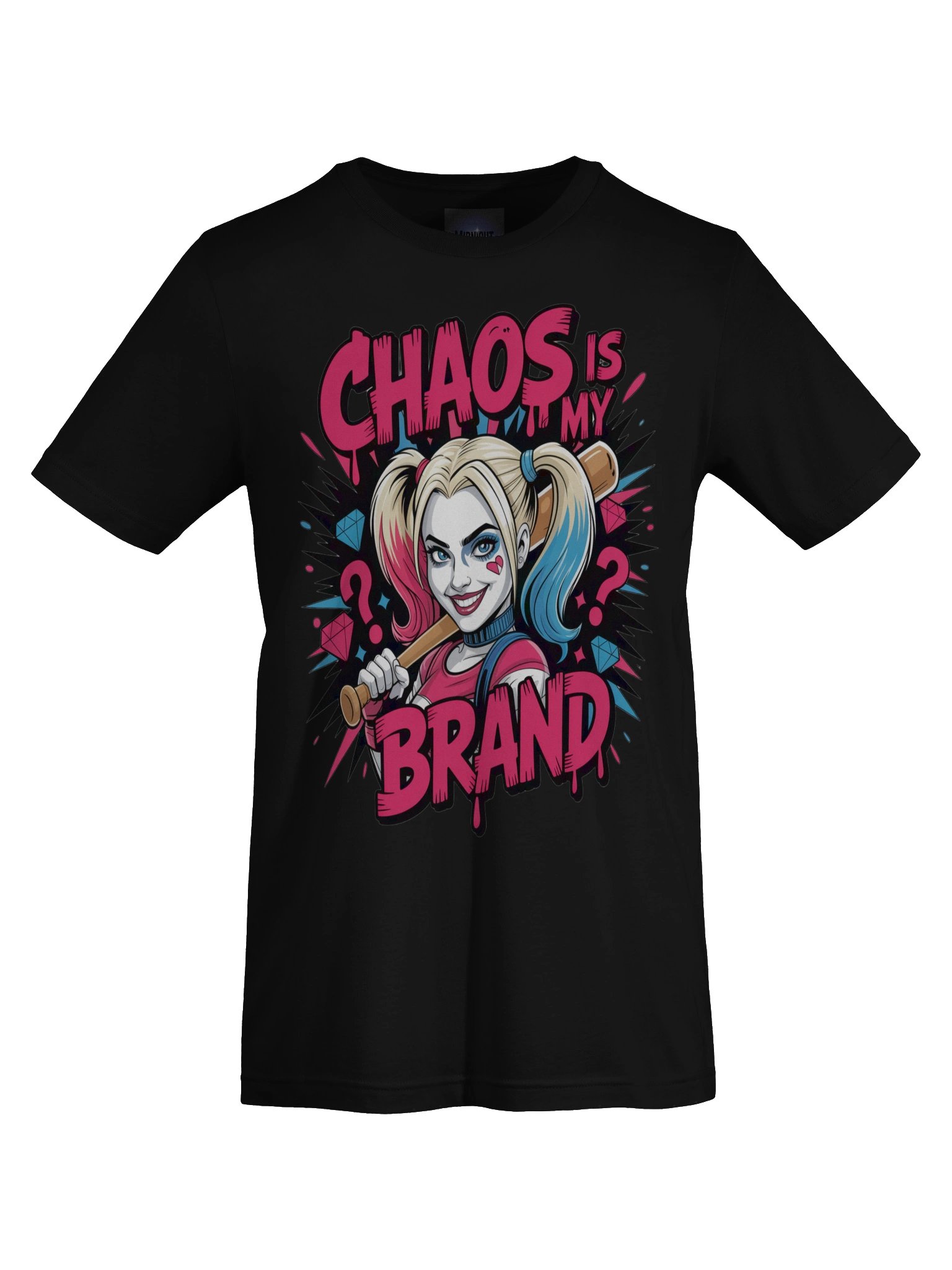 Chaotic Signature: Harley Quinn Chaos is My Brand T-Shirt product image (1)