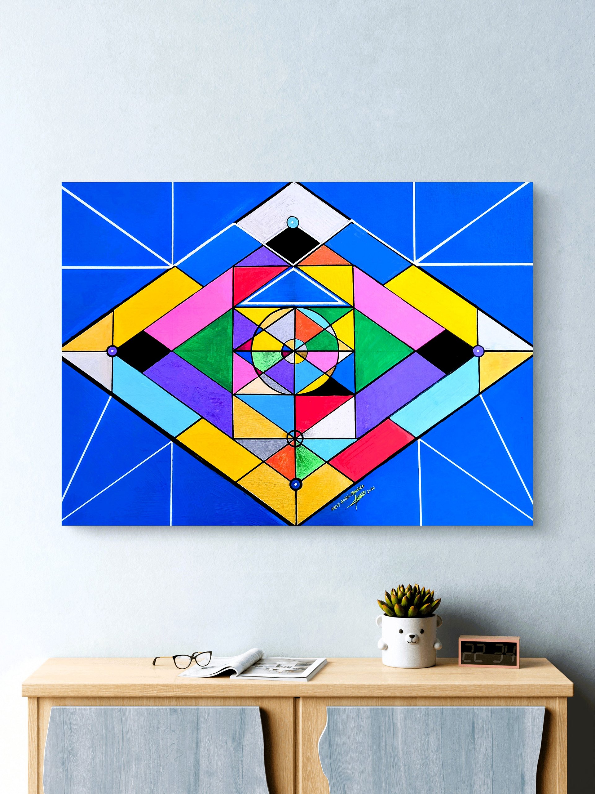 New Gothic Mandala — File Stampa ad Alta Risoluzione product image (2)