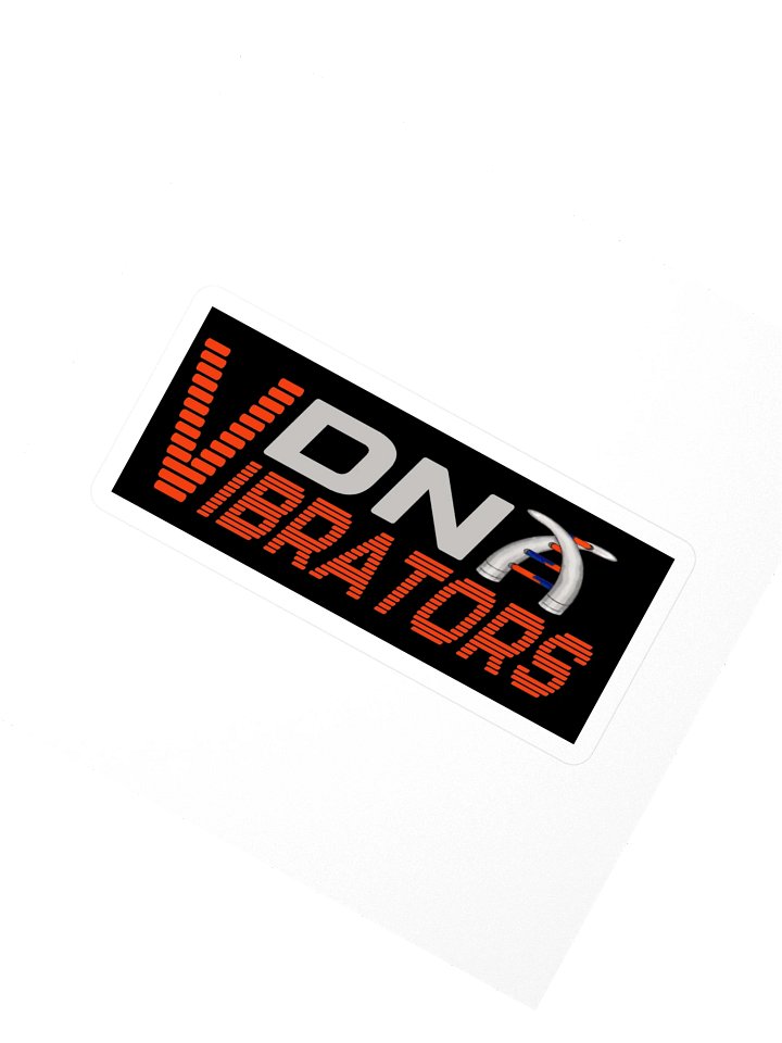 DNA Vibrators Kiss Cut Sticker product image (2)