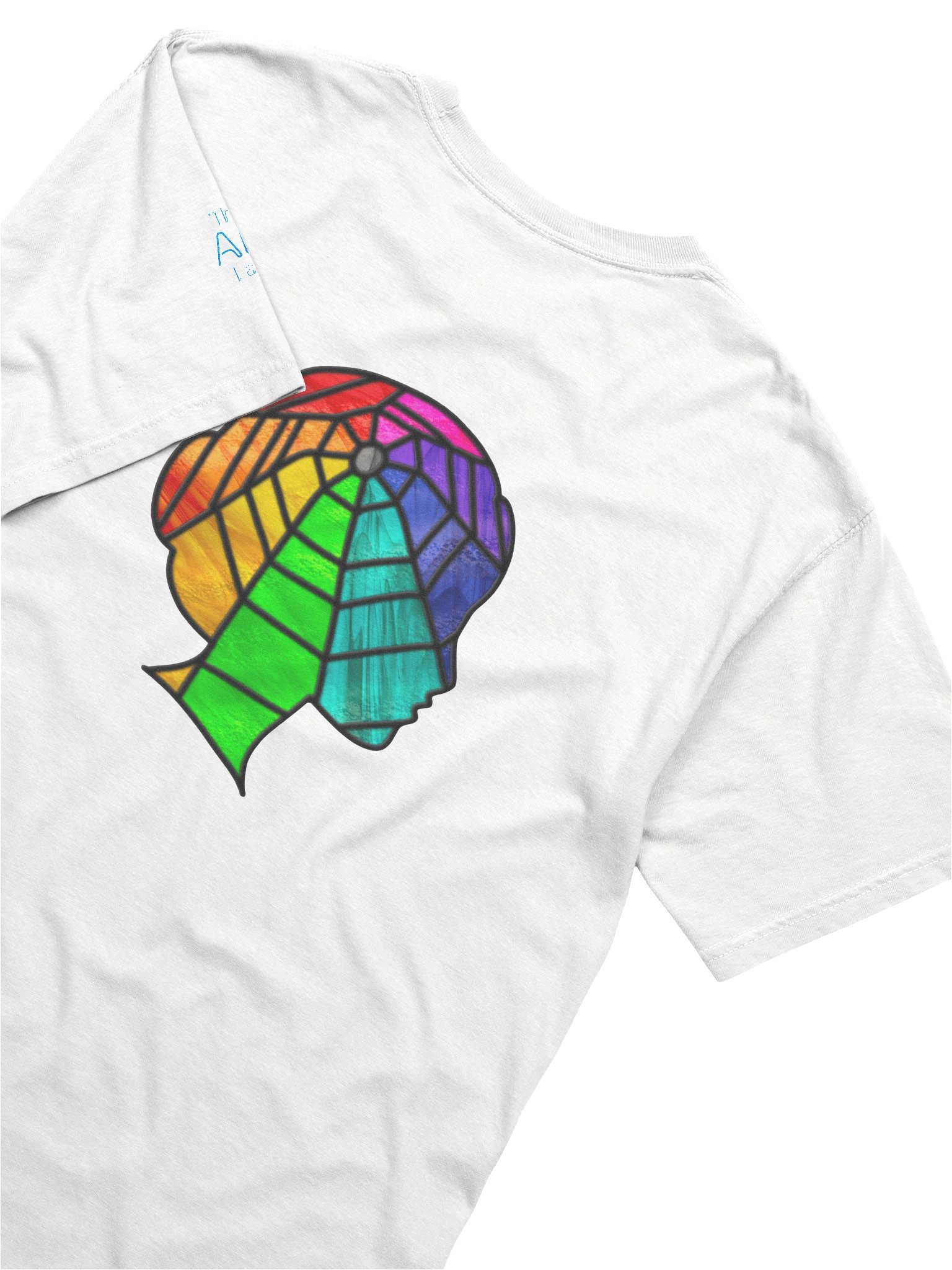 AM 1 - AM Stained Glass Logo "Lady Head" product image (6)