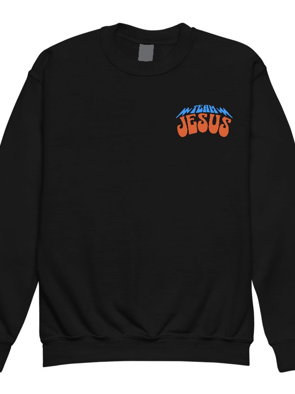 Embroidered Electric Faith Youth Sweatshirt product image (1)