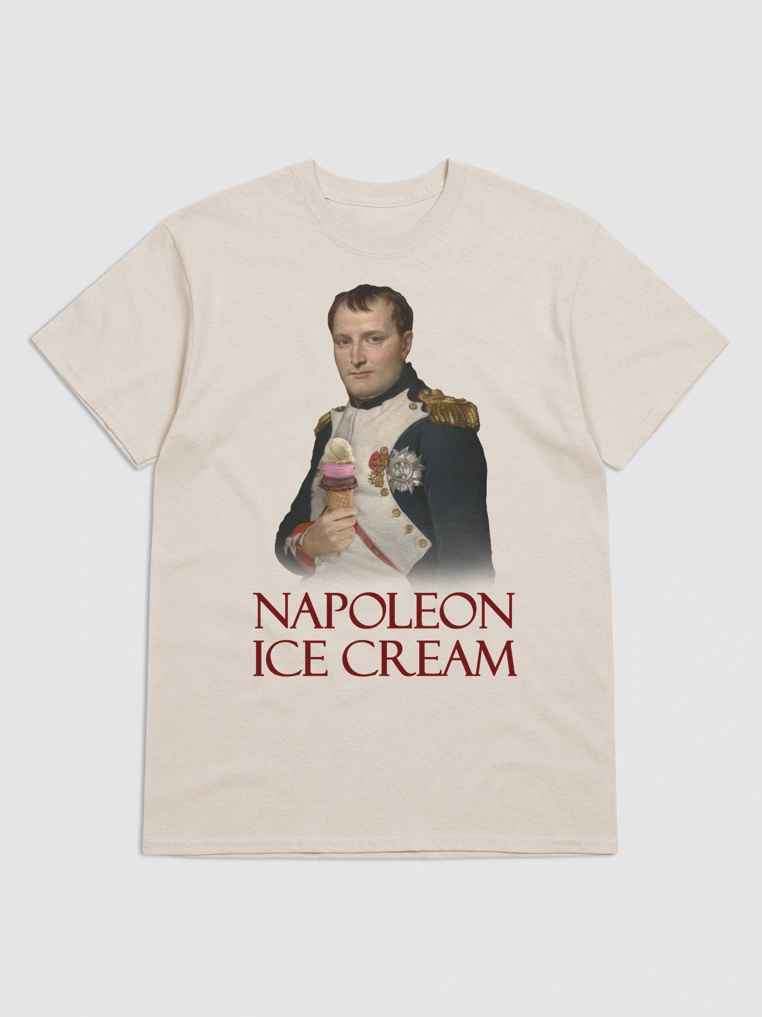 Napoleon Ice Cream T-shirt product image (25)