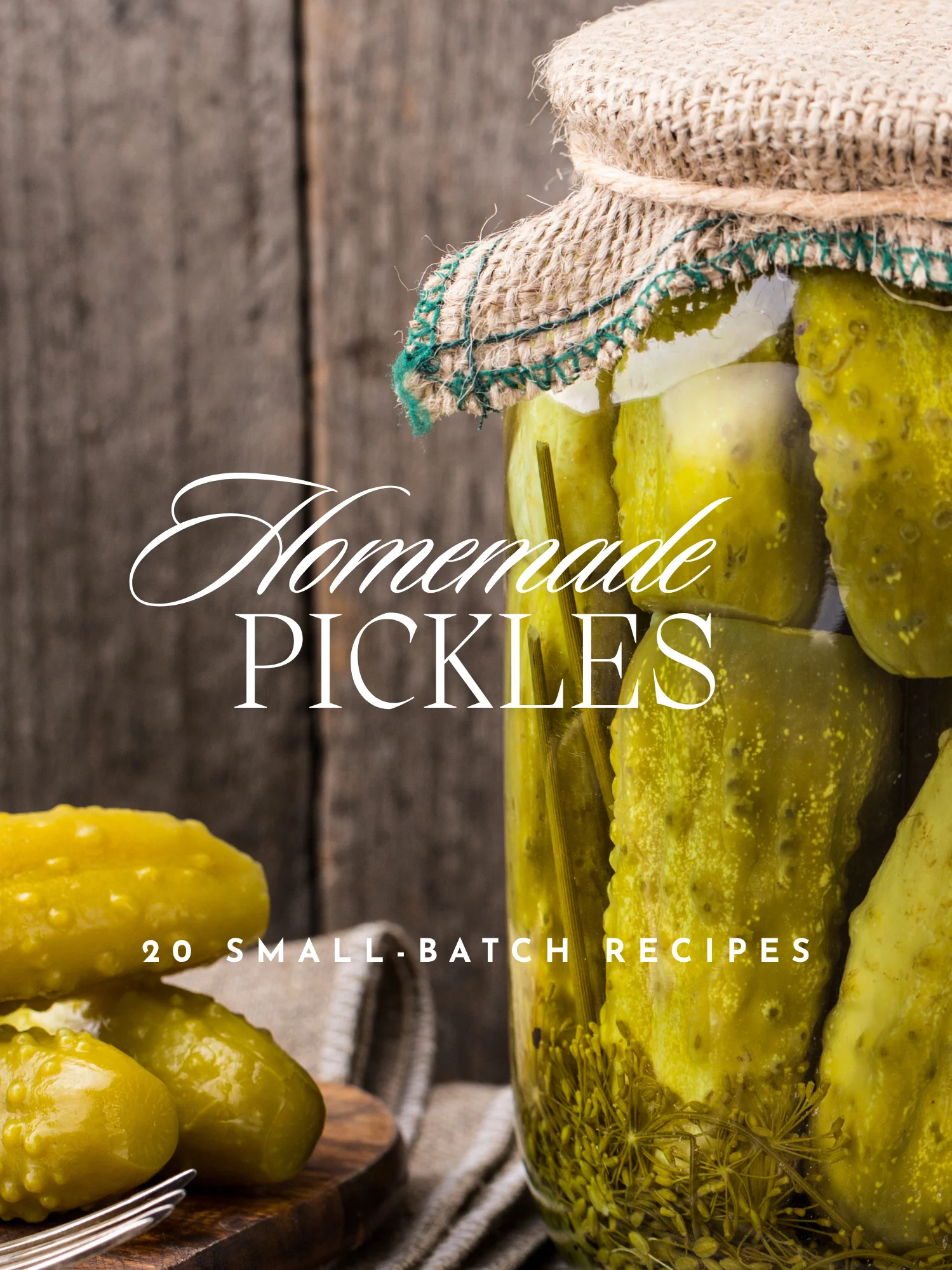Homemade Pickles: 20 Small-Batch Recipes product image (1)