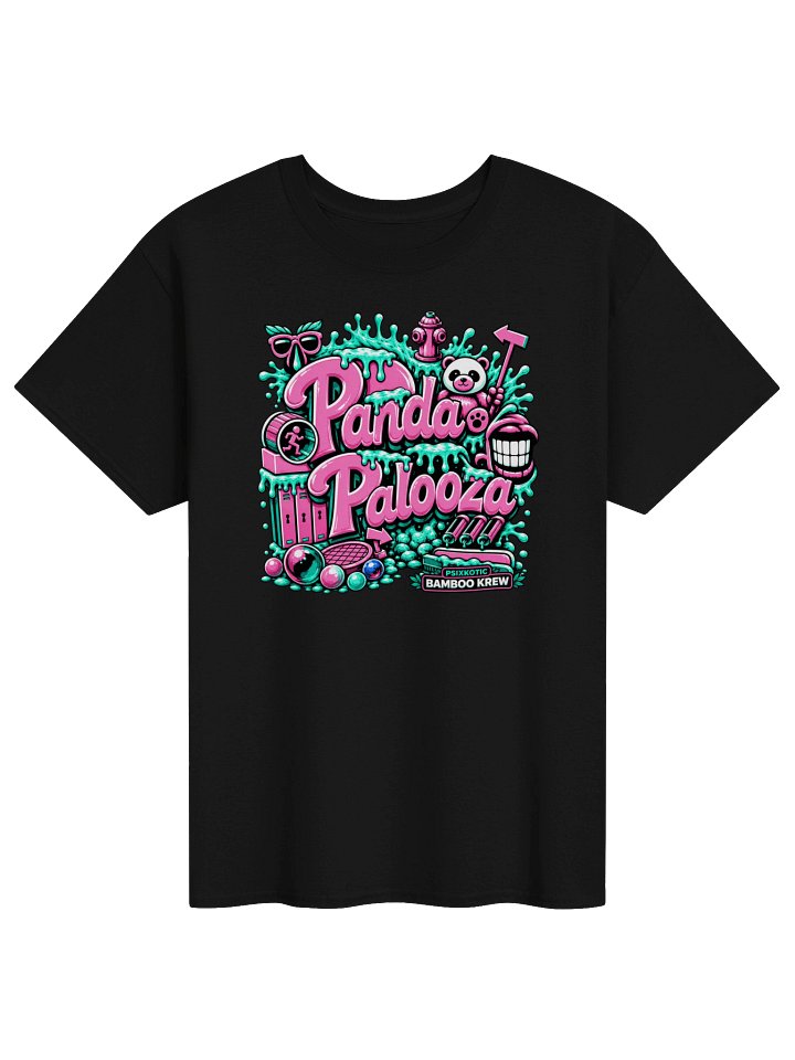 Panda Palooza Neon Street-Art Tee product image (4)