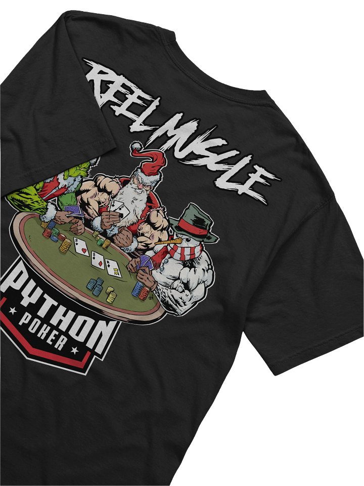 Python Poker - Xmas Tee product image (1)