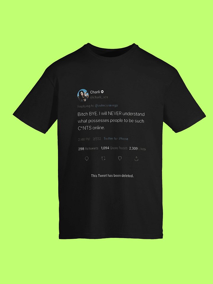 Charli Bitch Bye I Will Never Understand Shirt product image (113)