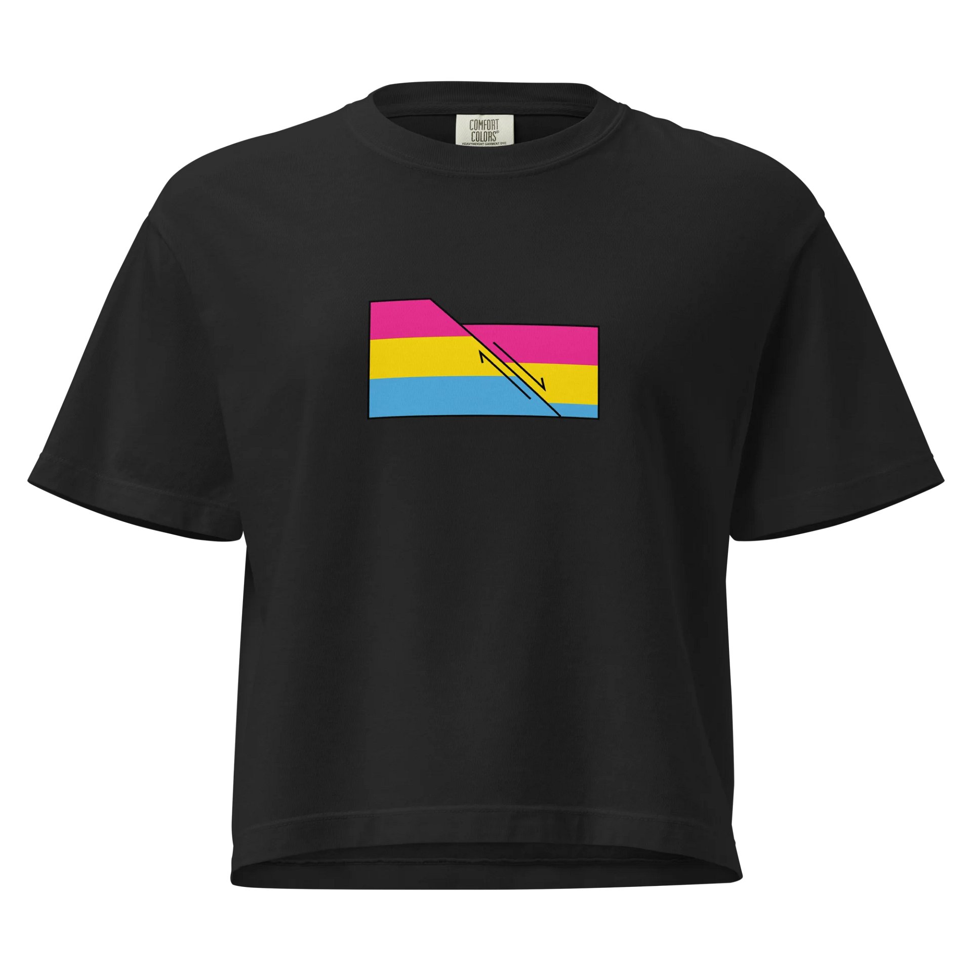 Faulted Pride Flags- Pan Shirt product image (1)