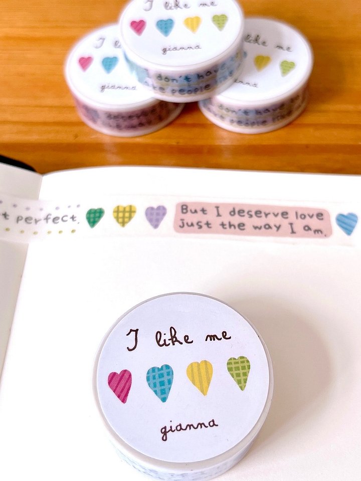 I like me | Affirmations Washi Tape product image (1)