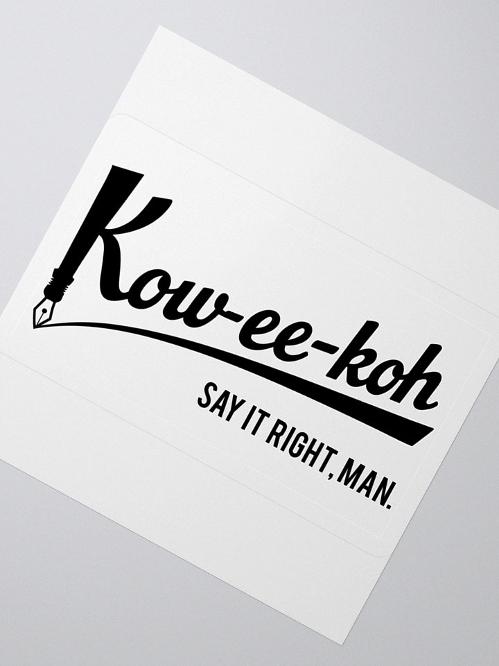 Correct Pronunciation sticker product image (4)