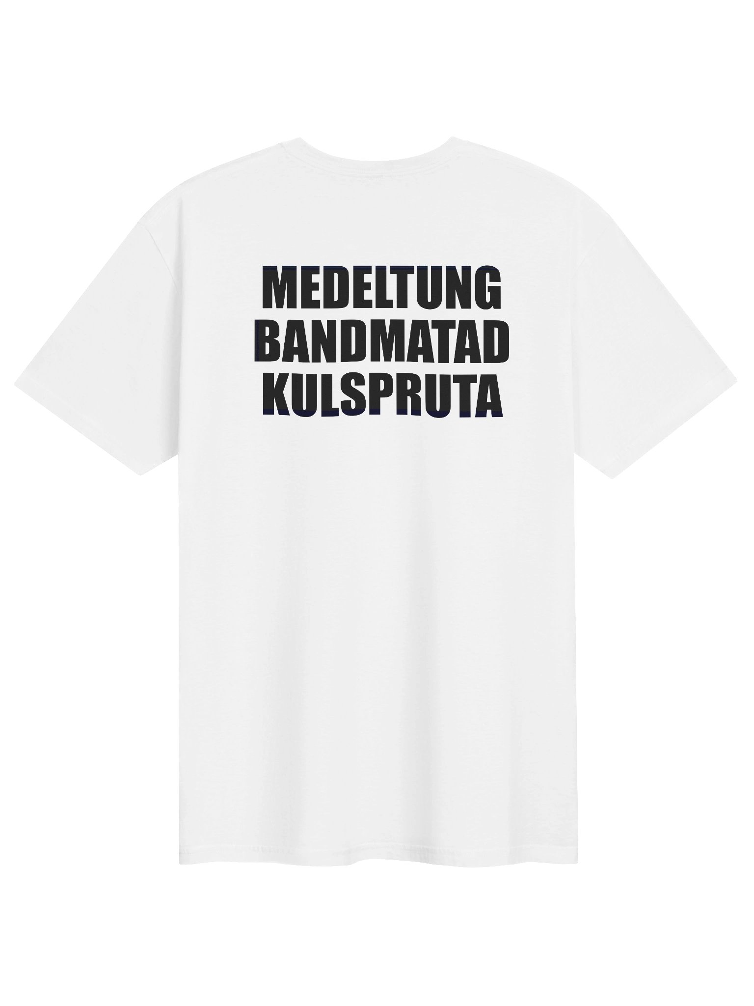 Medeltung Bandmatad Kulspruta (Herr T-shirt) product image (1)