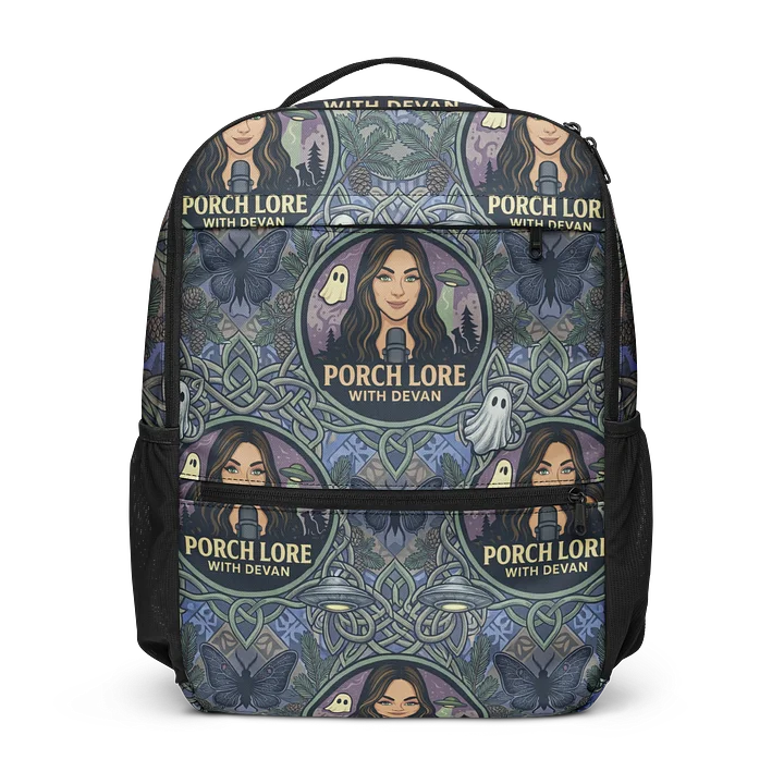 PORCH LORE DEVAN PERIWINKLE MOTH UTILITY BACKPACK product image (2)