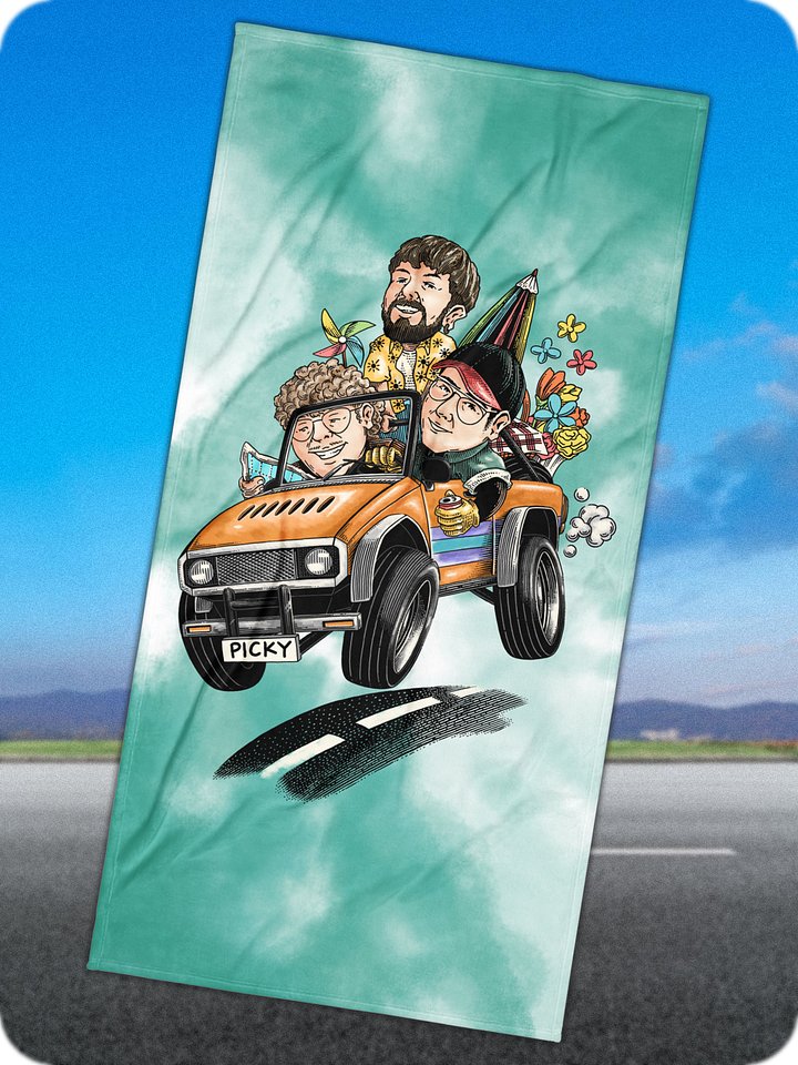 Summer Drive Towel product image (1)