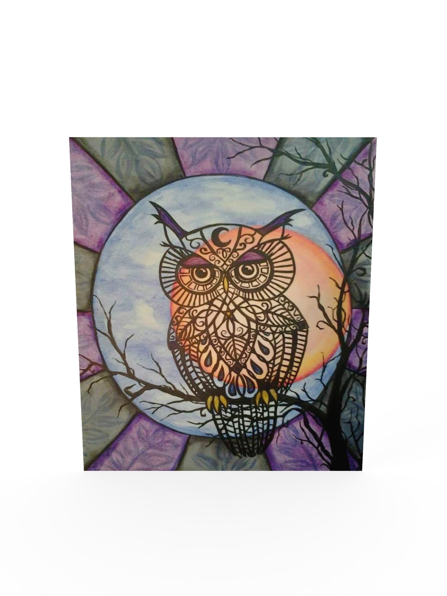 Full Moon Owlchemy Art Poster product image (1)