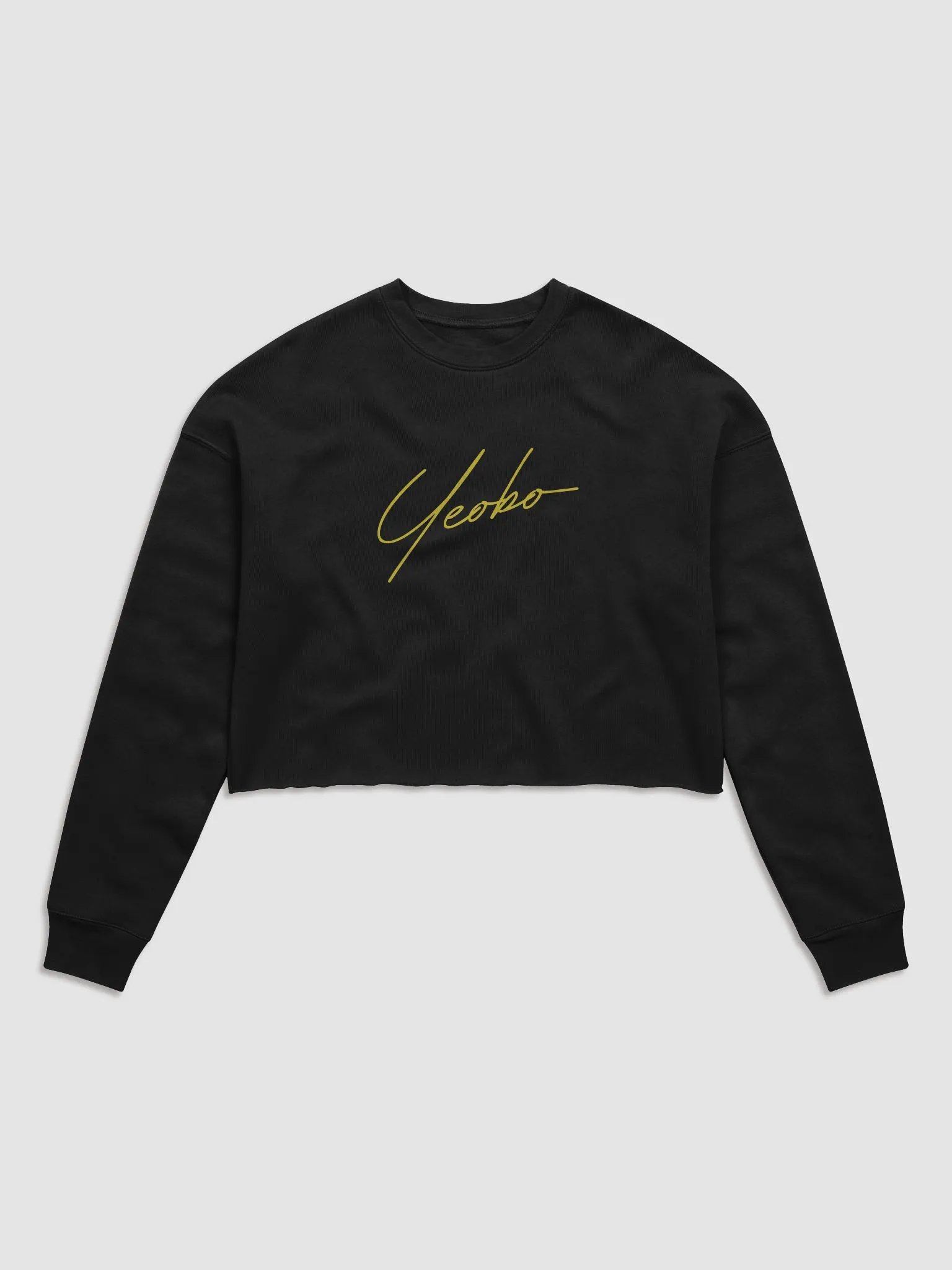 Signature Black Yeobo Long Sleeve Crop product image (10)