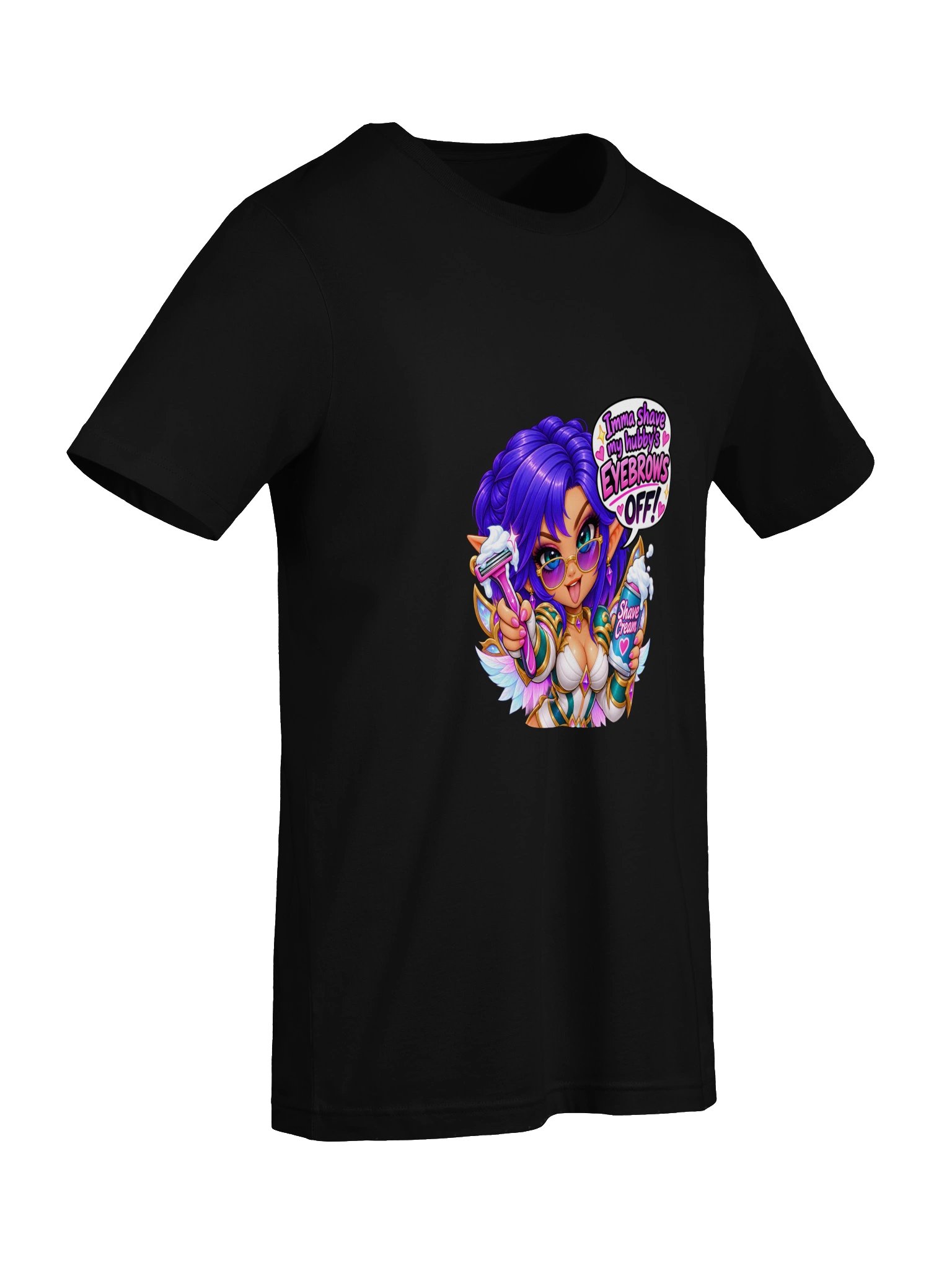 Guild Leader Quote Series - Aria shaving her husband's eyebrows - Unisex t-shirt product image (7)
