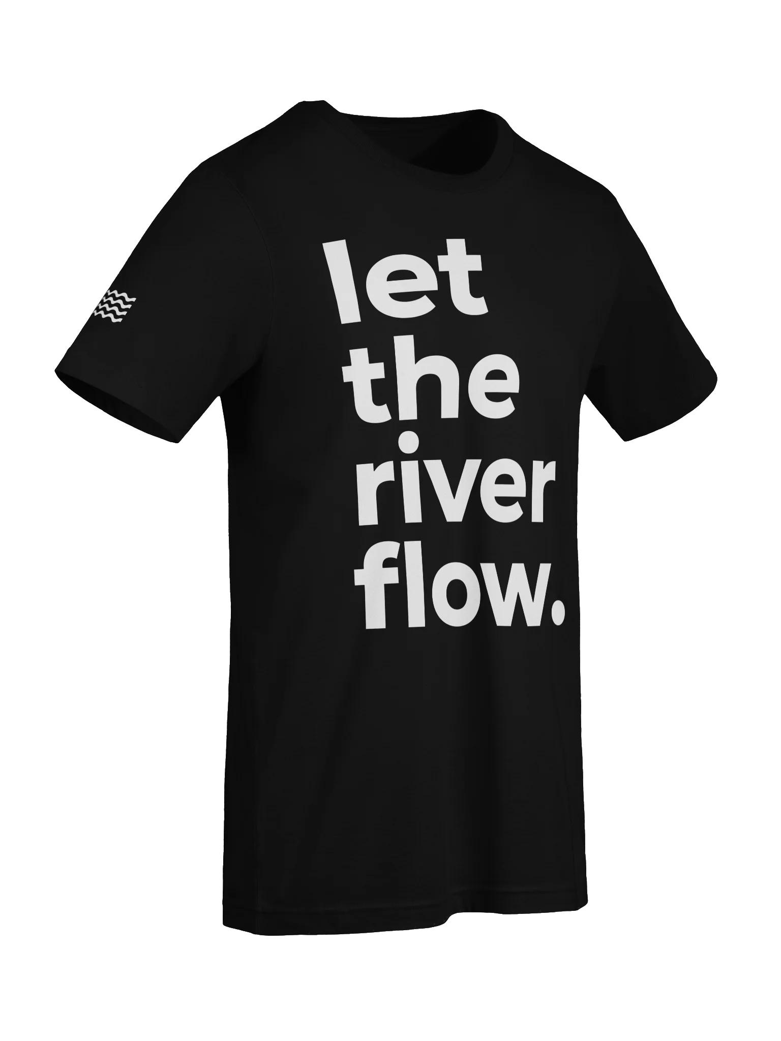 Let The River Flow Tee - Bold Dark product image (7)