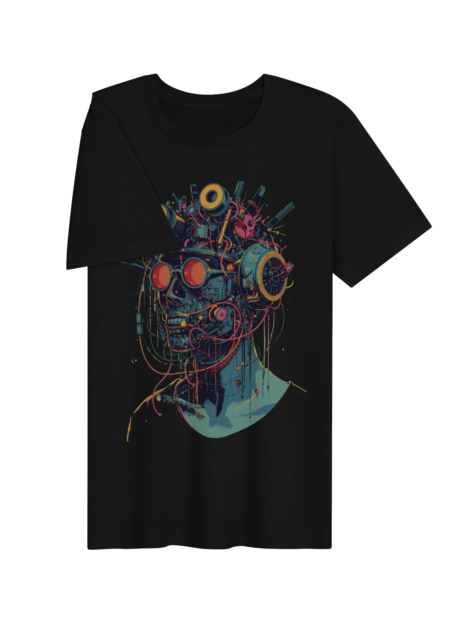 Futuristic Wired Nerd Lightweight T-Shirt product image (6)