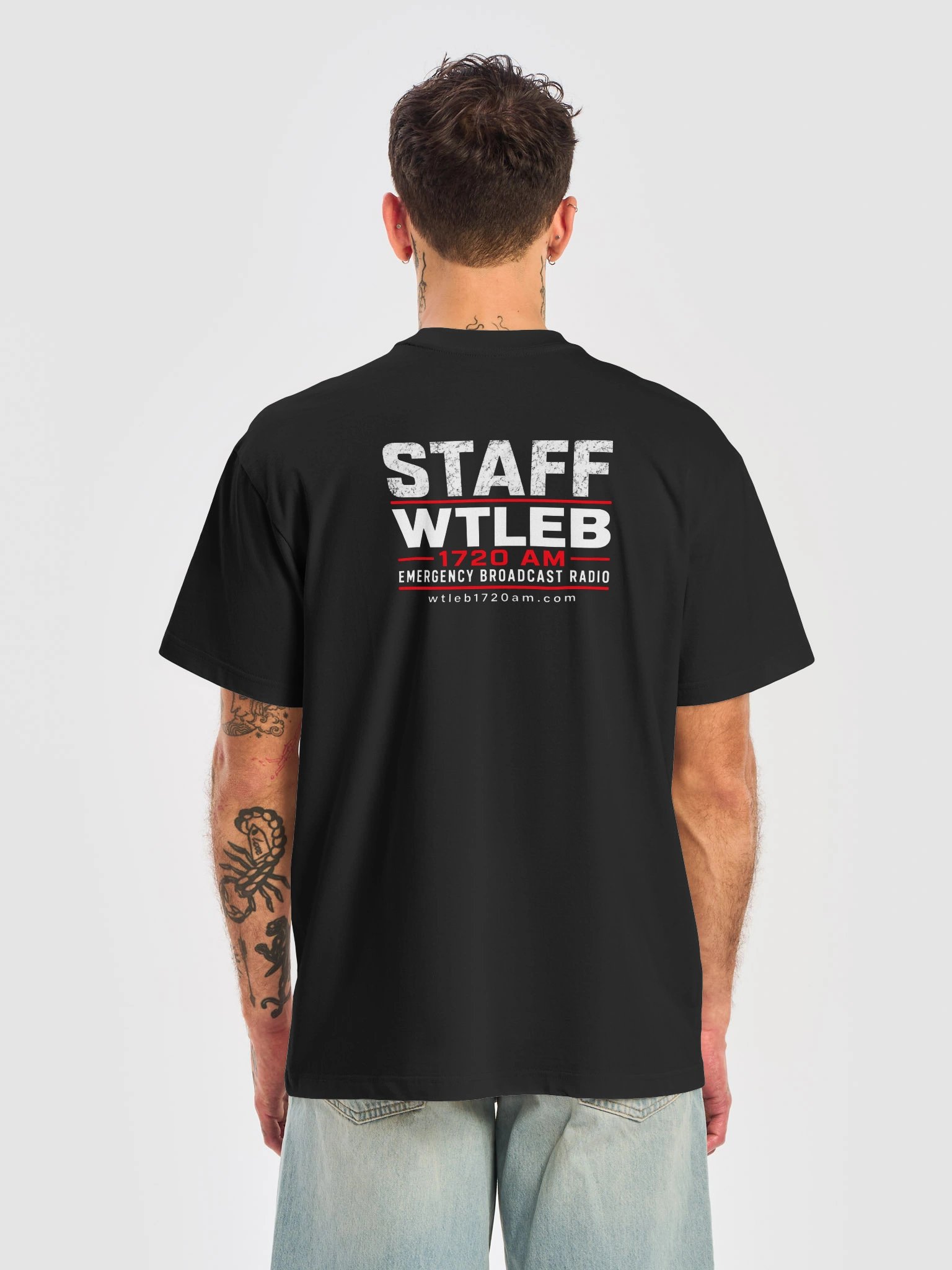 WTLEB 1720 AM Men's Staff T-Shirt product image (4)